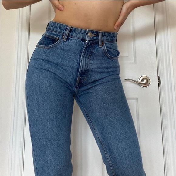COPY - stunning high waisted Zara mom jeans! - Picture 1 of 4
